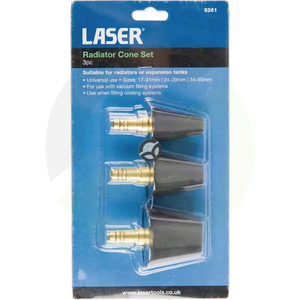 Komplet stožčastih adapterjev (3) - Laser Z5261