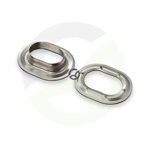 Ovalni obroči 22,5x13,5 mm INOX - PL11505