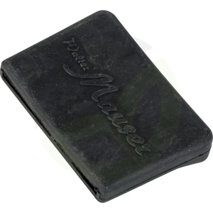 Pokrovček ročaja za ploščate profile 50 x 3 mm - črne barve