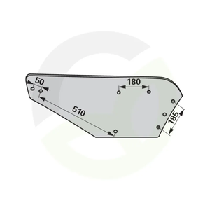 Golenica pluga desna Kuhn 612038