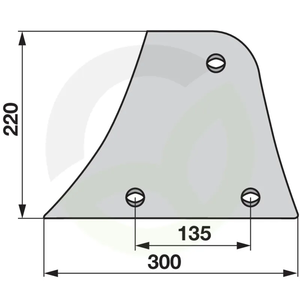 Lemežna deska leva V&N NI024081