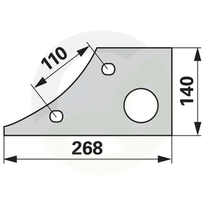 Konica plaza desna Vogel & Noot PR9.130.03