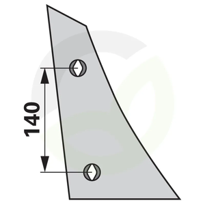 Golenica pluga desna V&N PR7.000.03