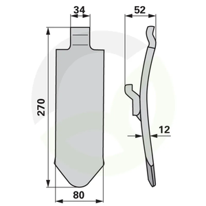 Lemežna špica Vogel & Noot G0350700