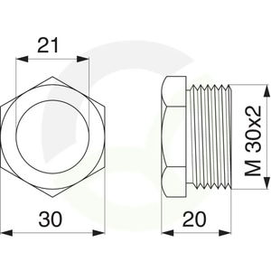 Matica osovine zasuna 4 - 6