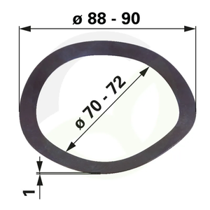 Tesnilo črpalke Jurop PN 45-106