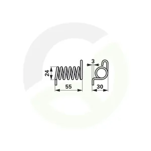 Vzmet Vicon PZ171