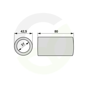 Rola AD: 42 mm, dolžina: 80 mm, ustreza BCS 561.27277