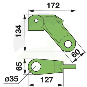 Končni pokrov Deutz Fahr 06563635