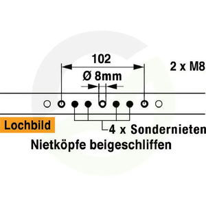 Kosa 117 cm ESM 2491910