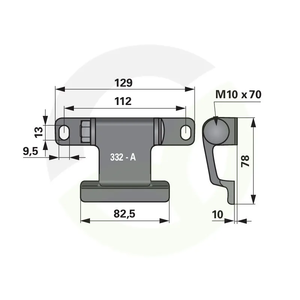Nosilec noža komplet, ESM 2674050 za Plus rezilo 2679311