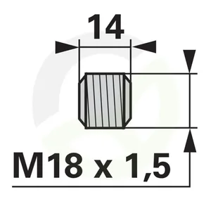 Zatič navojski 3233320