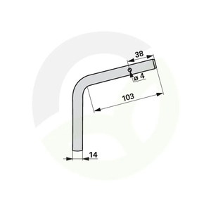 Sornik 14 x 200 mm, Krone 264 078.0