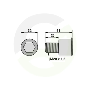 Ležajni zatič Niemeyer 503180