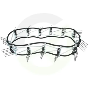 Komplet obračalnega sistema B 32 x L 5068 mm, 13 nosilcev vzmetnih krakov, 4 vzmetni kraki na vrsto ust