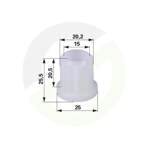 Plastična ležajna puša namesto Vogel in Noot F5801804