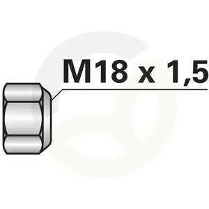 Matica m18x1,5 - varovalna