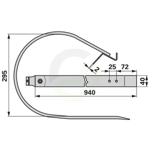 Posnemalec Deutz Fahr 0624 6807