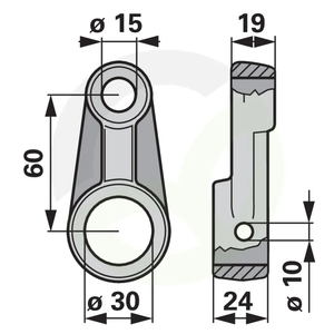 Ekscentrična roka ustreza krone 938136.1