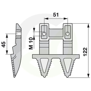 Dvojni prst Rapid 22221