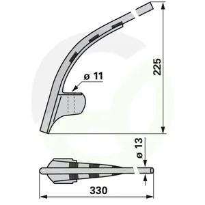 Usmerjevalna palica AEBI AM638/1