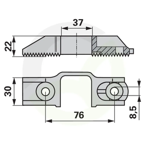 Glava kose ALU BCS, REFORM 590485361
