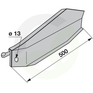 Desna plošča širine 475 mm