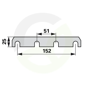 Nastavitvena plošča 0,2 mm ustreza Reform 110423324