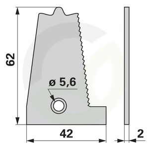 Čevelj levi ustreza Reform 58232A