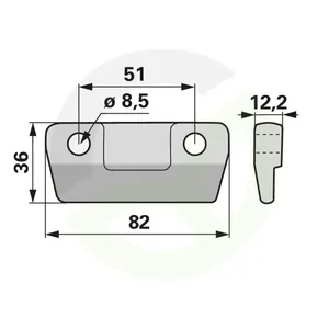 Podloga za BCS 563.58744Z