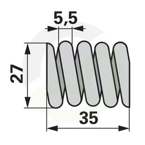 Vzmet ustreza Aebi NF41/1