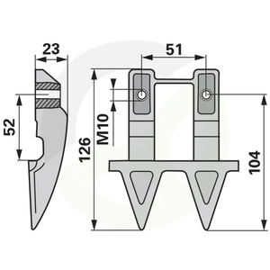 Dvojni prst 3310210