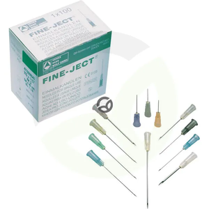 HSW igle za enkratno uporabo, 0,80 x 16 mm, LL, 100 kosov - HENKE 4710008016
