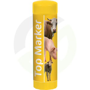 Marker za živali - 60 ml - rumen - 10 Kos - Top Marker