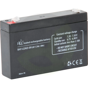 Akumulator 6V, 7,2 AH, ECOSOLAR S17