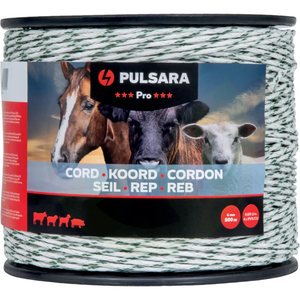 Žica Pro, AD 6 mm x L 500 m, bela-zelena Pulsara 085057