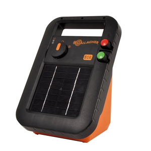 Prenosni solarni električni pastir Gallagher S16 (6V - 0.16J) z aku. - 341316