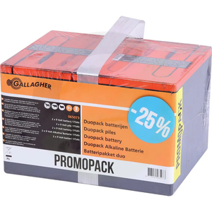 Alkalna duopack baterija 2 x 9V/175Ah (190x125x160mm)