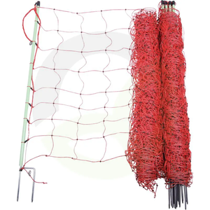 Euro mreža proti volkom Jumbo 106 cm visoka, z dvojno konico, 50 m