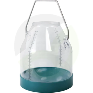 Vrč molznega stroja PVC 30L zelen