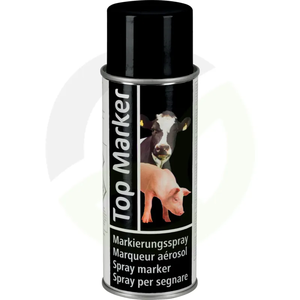 Markirni sprej 500 ml, črn Top Marker