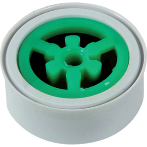 Regulator pretoka - za ele.mag. ventile za vodo - zelen - 20 l/min
