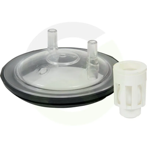Plastični pokrov za cev 14 mm, 2x priključ. z.p. 16 mm