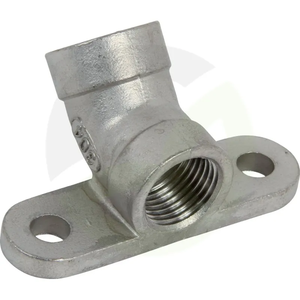 Nosilec napajalnika INOX navoj 2X1
