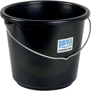 Vedro 12 l, črno, Suevia 300.0012