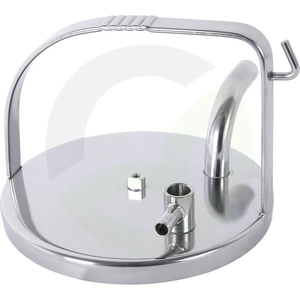 Pokrov vrča za molžo - inox priključek 19 mm