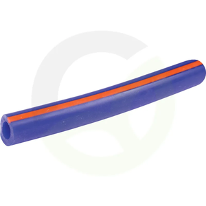 Silikonska cev za mleko - DeLaval - modra z oranžno črto - n.p. 14 mm