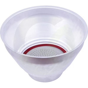Mlečni filter iz aluminija, kpl. s cedilom, kapaciteta 9 litrov