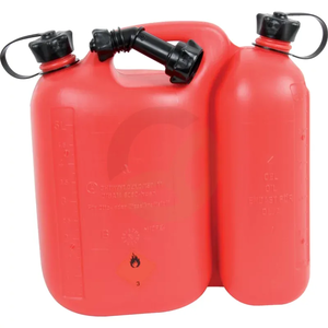 Dvojni kanister rdeč 5,5+2,5 L