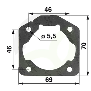 Tesnilo cilindra Husqvarna 503162103